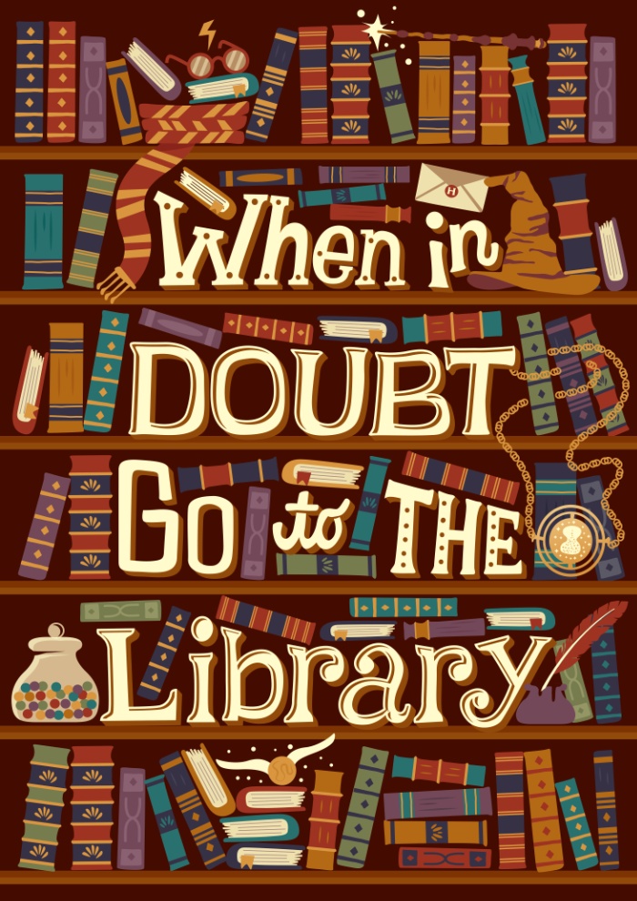 Go to the library by Risa Rodil